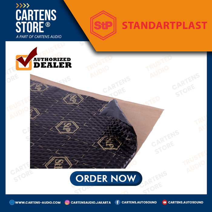 Gambar Peredam Mobil StP Black Gold 2.3 mm - Anti Panas & Bising Kualitas Premium dari Cartens Store Kota Administrasi Jakarta Selatan Tokopedia