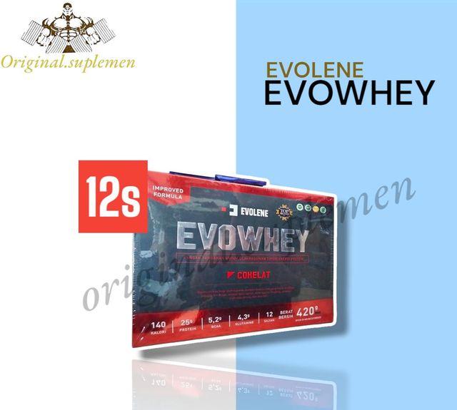 Gambar evolene whey 12 sachet bpom dan halal dari Original.Suplemen Medan Kota Medan Tokopedia