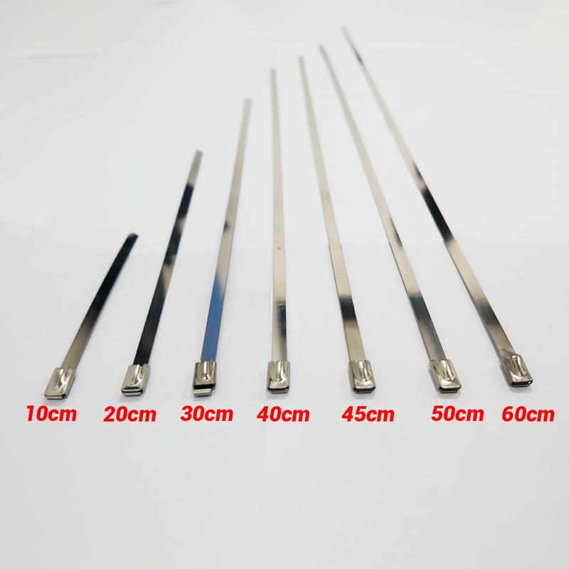 Product Introduction of Tali Ripet Besi Knalpot Klem Stainless Exhaust Wrap Kabel Ties 20cm 0