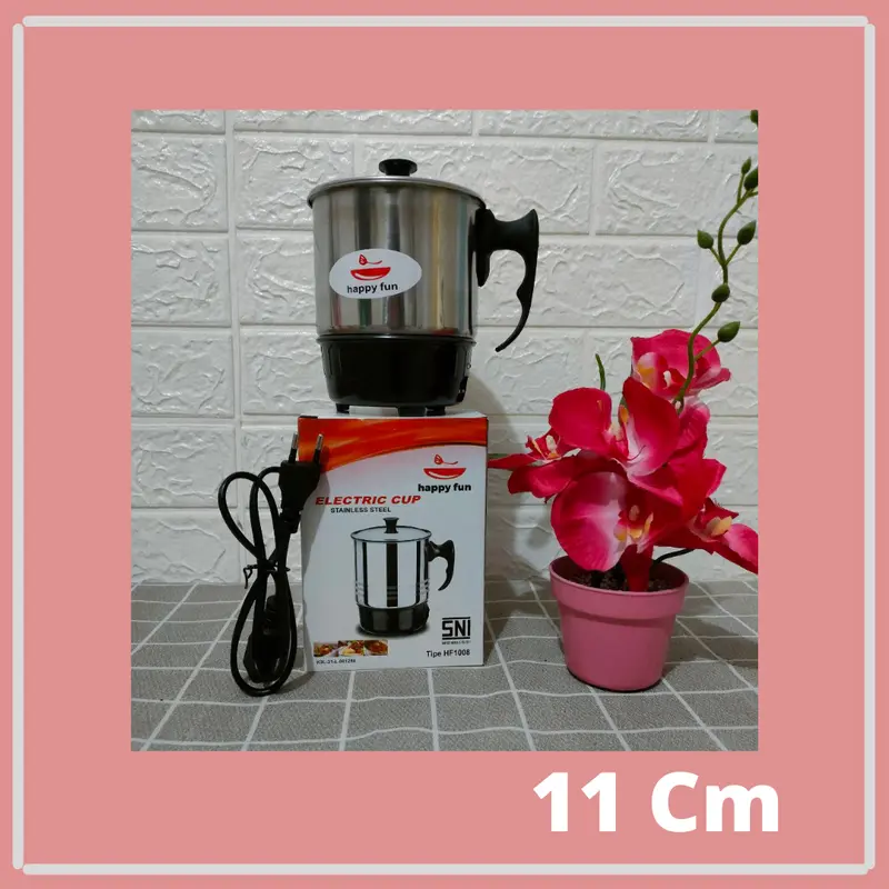 Mug Elektrik 11/12/13/14/15 CM / Teko Listrik/ Mug Listrik Gelas Masak 0