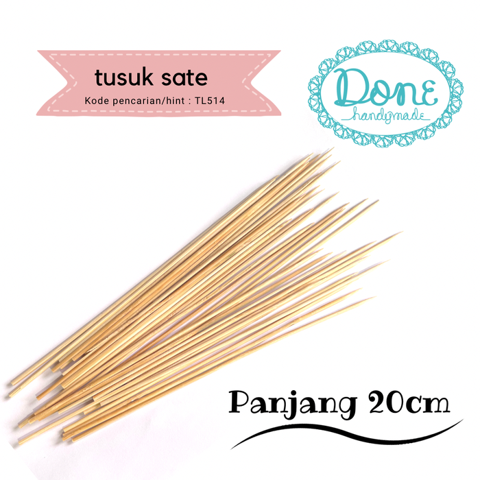 Gambar Done handymade tusuk sate needle tools alat kerajinan tangan TL514 dari Done Handymade Kota Administrasi Jakarta Barat Tokopedia