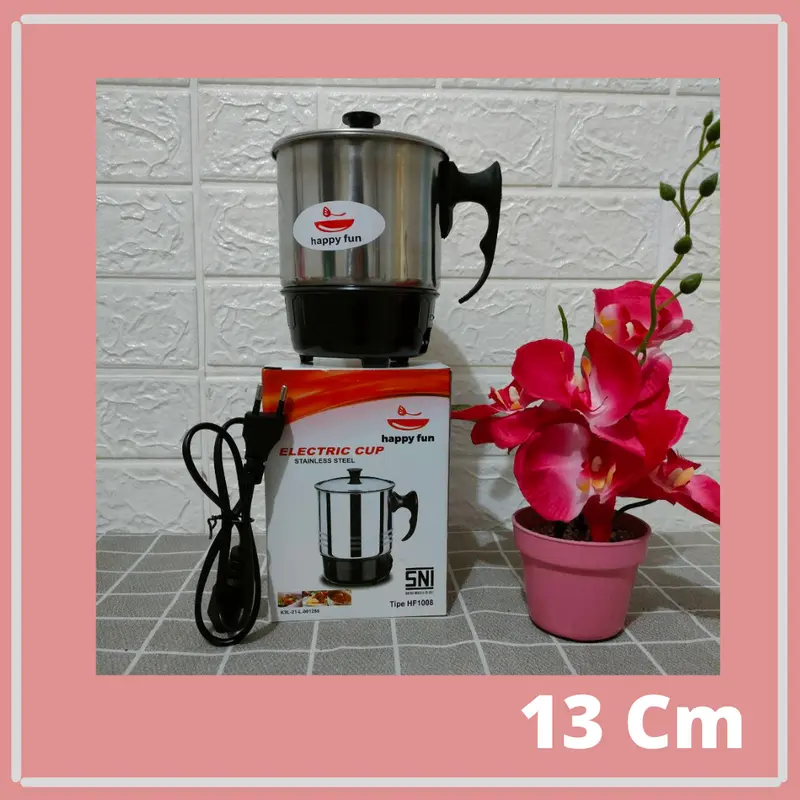 Mug Elektrik 11/12/13/14/15 CM / Teko Listrik/ Mug Listrik Gelas Masak 2