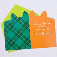 Gambar GREETING CARD- HALLMARK- KARTU UCAPAN-BIRTHDAY CARD- DOG WITH BOW TIE dari Hallmark Cards Indonesia Kota Administrasi Jakarta Utara 2 Tokopedia
