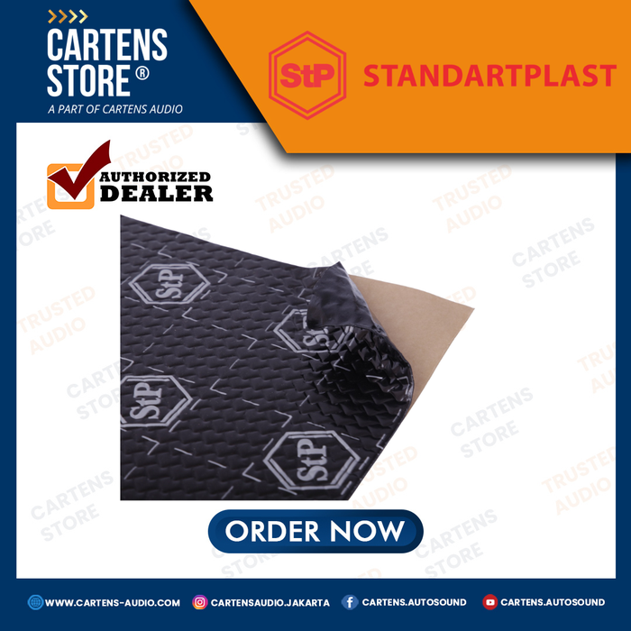 Gambar Peredam Mobil StP Black Silver 1.8 mm - Anti Panas & Bising Kualitas Premium dari Cartens Store Kota Administrasi Jakarta Selatan Tokopedia