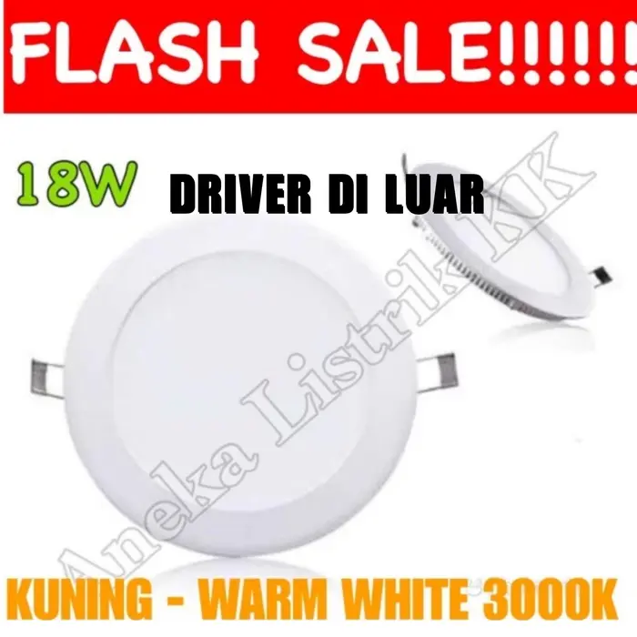 Gambar Downlight Panel LED IB BULAT PUTIH 18w DL INBOW | Masuk Plafon dari Aneka Listrik KK Kota Administrasi Jakarta Pusat 5 Tokopedia