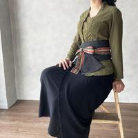 Gambar Obi Belt Tenun Ikat Tali Tenun - Lingkar Tilu | Noesa - 004C25-M dari Noesa-id Kota Depok 3 Tokopedia