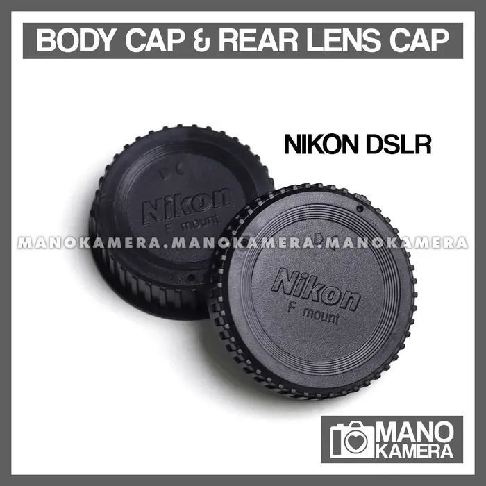 Gambar Body Cap & Rear Lens Cap Canon DSLR Canon EOS M Canon EOS R Polos Nikn - Sonny E-Mount dari Emzone Gadget & Tech Kota Surabaya 5 Tokopedia