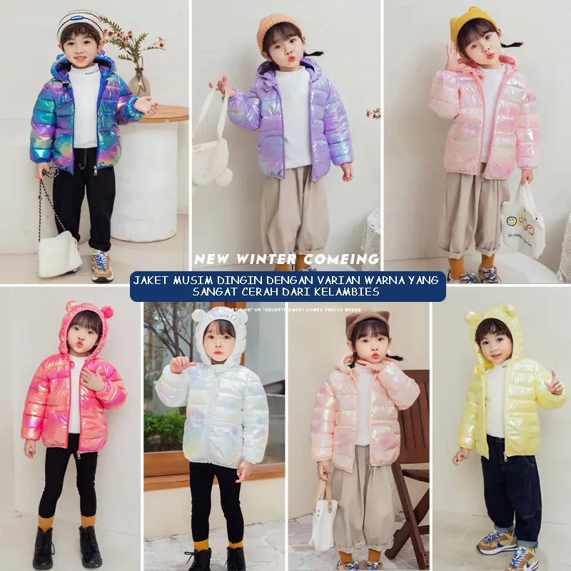 Jaket Winter Anak Jaket Anak Musim Dingin Kids Winter Coat Jaket Salju 7