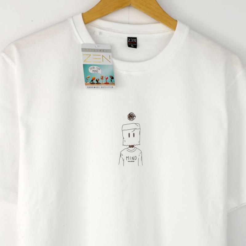 GANTIBAJUID Z3N KAOS OBLONG T-SHIRT PRIA LENGAN PENDEK ZN-16007 4