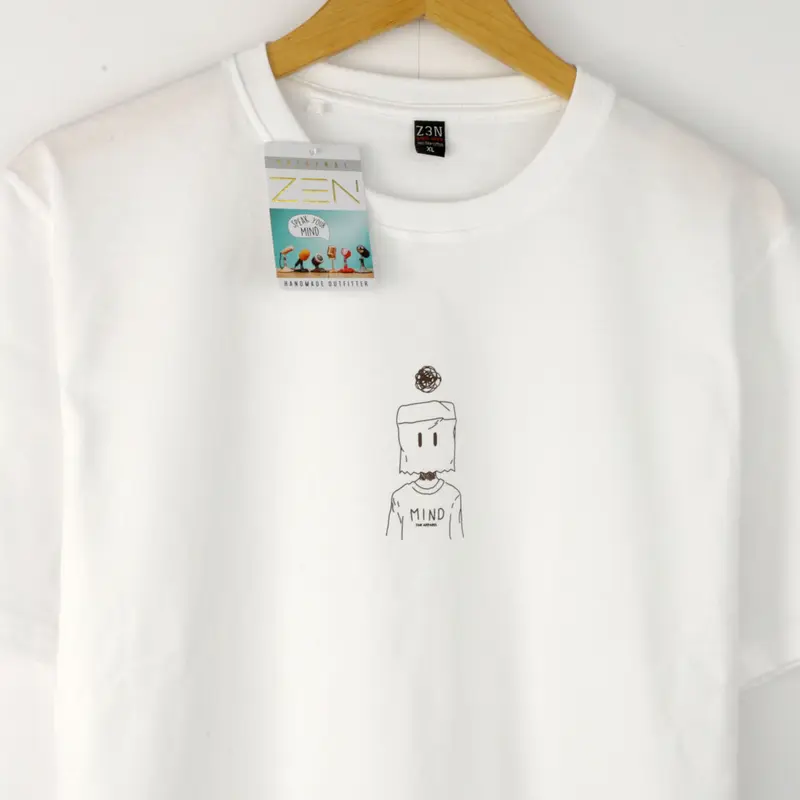 GANTIBAJUID Z3N KAOS OBLONG T-SHIRT PRIA LENGAN PENDEK ZN-16007 3