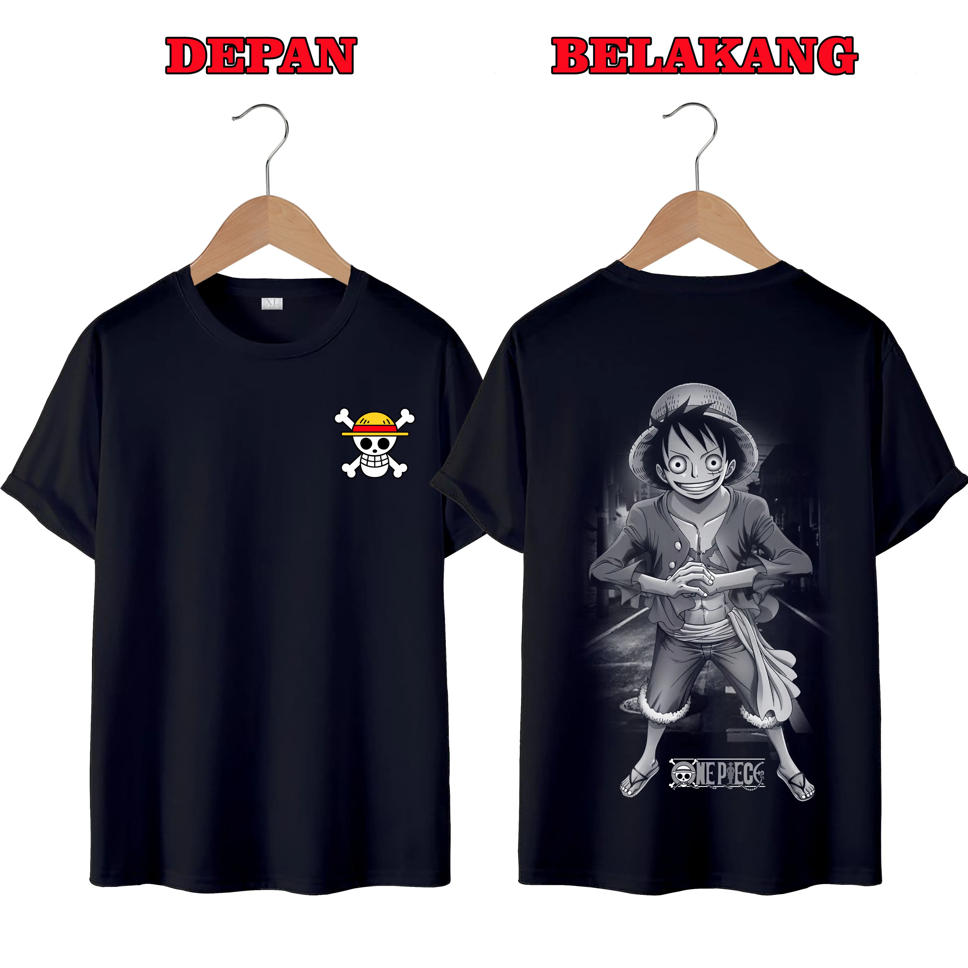 KAOS T-SHIRT ONE PIECE2 / KAOS PRIA / KAOS DISTRO