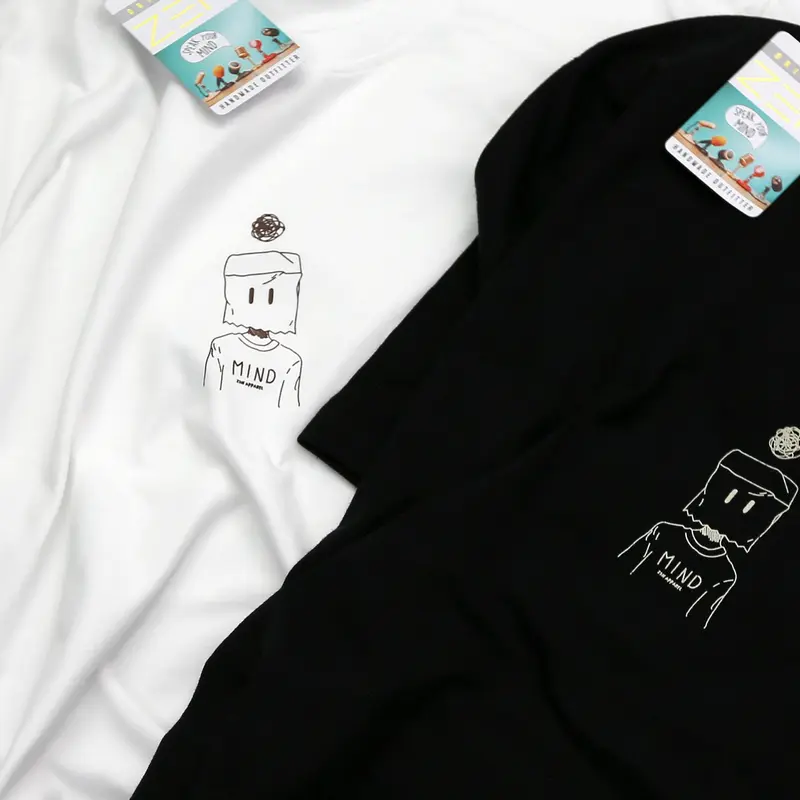 GANTIBAJUID Z3N KAOS OBLONG T-SHIRT PRIA LENGAN PENDEK ZN-16007 2