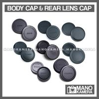 Gambar Body Cap & Rear Lens Cap Canon DSLR Canon EOS M Canon EOS R Polos Nikn - Sonny E-Mount dari Emzone Gadget & Tech Kota Surabaya 1 Tokopedia