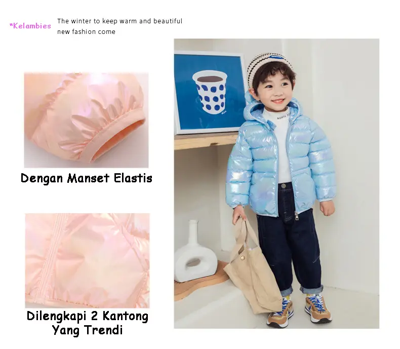 Jaket Winter Anak Jaket Anak Musim Dingin Kids Winter Coat Jaket Salju 2