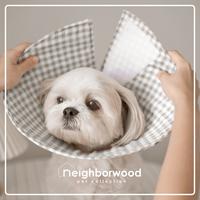 Gambar Neighborwood Black Gingham Pet Cone - S dari Lush Pets Co. Kota Administrasi Jakarta Utara 4 Tokopedia