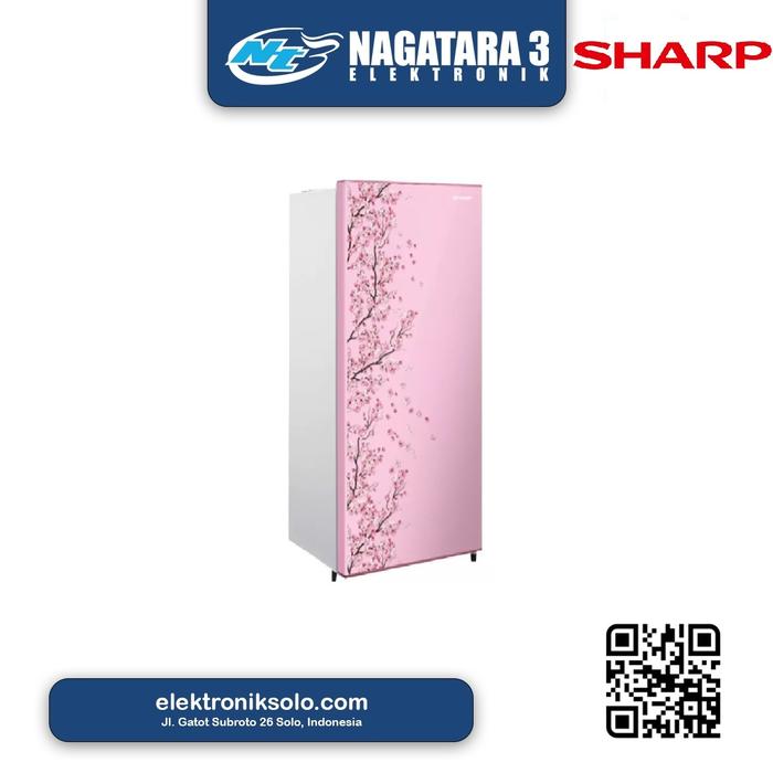 Gambar LEMARI ES 1 PINTU SHARP SJ-N182D-SP dari NAGATARA 3 ELEKTRONIK Kota Surakarta Tokopedia
