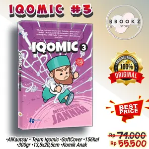 IQOMIC DAKWAH ALA KOMIKUS MISI MENUJU JANNAH #03 Buku Komik Islam Anak