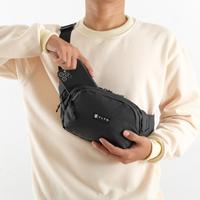 Gambar Tas Pinggang Pria Waterproof Slempang Bahu Kekinian - Hitam dari YLTD Offcial Store Kab. Bandung 1 Tokopedia