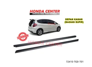 PELIPIT KARET KACA LUAR HONDA JAZZ 2009-2013 72410-TG0-T01 ORIGINAL