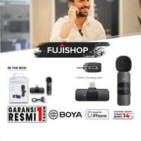 Gambar Boya BY V1 Wireless Lavalier Microphone for iPhone Garansi Resmi dari FUJISHOPid Kota Administrasi Jakarta Pusat 1 Tokopedia