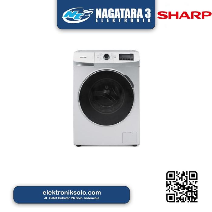 Gambar FRONT LOADING SHARP ES-FL1083W dari NAGATARA 3 ELEKTRONIK Kota Surakarta Tokopedia
