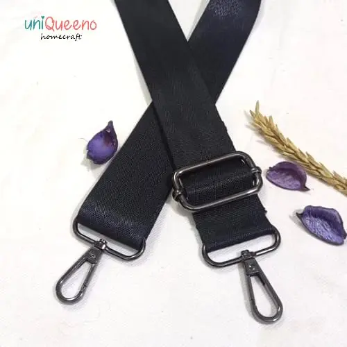 Gambar Strap Bag Sling Hitam Bahan Seatbelt dari Satu Sisi_NEW Kota Administrasi Jakarta Barat 4 Tokopedia