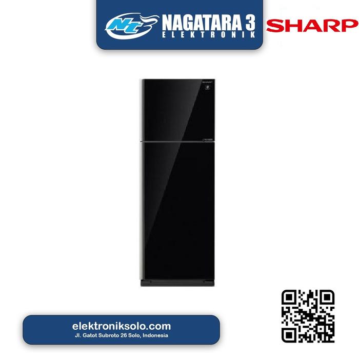 Gambar LEMARI ES 2 PINTU SHARP SJ-IG571PG-BK dari NAGATARA 3 ELEKTRONIK Kota Surakarta Tokopedia