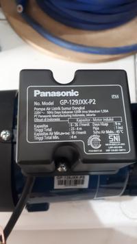 Gambar Mesin Pompa Air/Water Pump Sumur Dangkal Panasonic GP 129 JXK dari suksesmulya Kota Magelang 3 Tokopedia