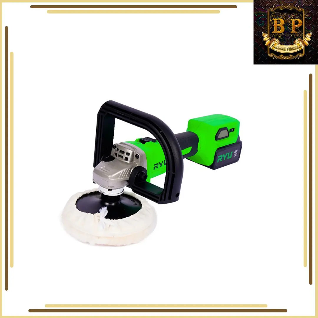 RYU RCPO 150 POLISHER CORDLESS 5 INCH |MESIN POLES BATERAI RCPO150