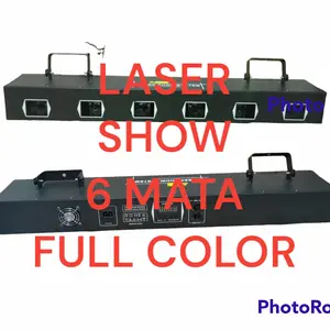 Laser Show Panggung 6 mata Full Color