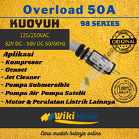 Gambar Overload 50A Kuoyuh 98 series Circuit Breaker Push Button Listrik dari Overload Wikimesin Kab. Tangerang 4 Tokopedia