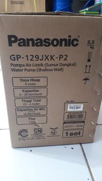 Gambar Mesin Pompa Air/Water Pump Sumur Dangkal Panasonic GP 129 JXK dari suksesmulya Kota Magelang 4 Tokopedia