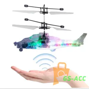 [L E D]Helicopter Remote Remot Anti Banting Control Mainan Jarak Jauh