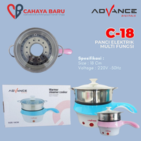 Gambar ADVANCE WARMER STEAMER C18 dari CahayaBaruHouseware Kota Bogor 1 Tokopedia