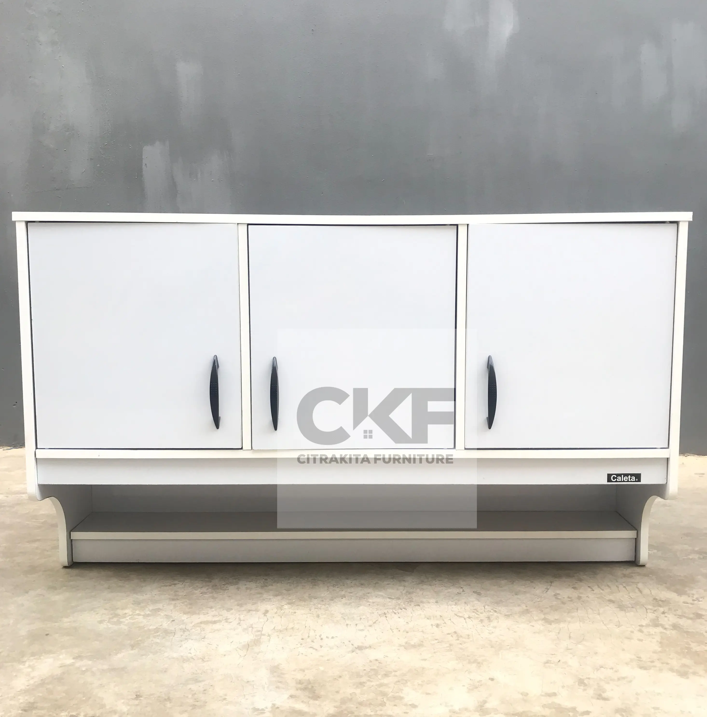 KITCHEN SET ATAS 3 PINTU MINIMALIS RAK ATAS DAPUR LEMARI DAPUR C-843