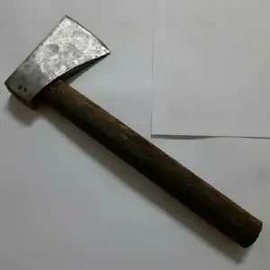 Kampak Baja Asli Kapak Cacah Daging Tulang Gagang Kayu Aren
