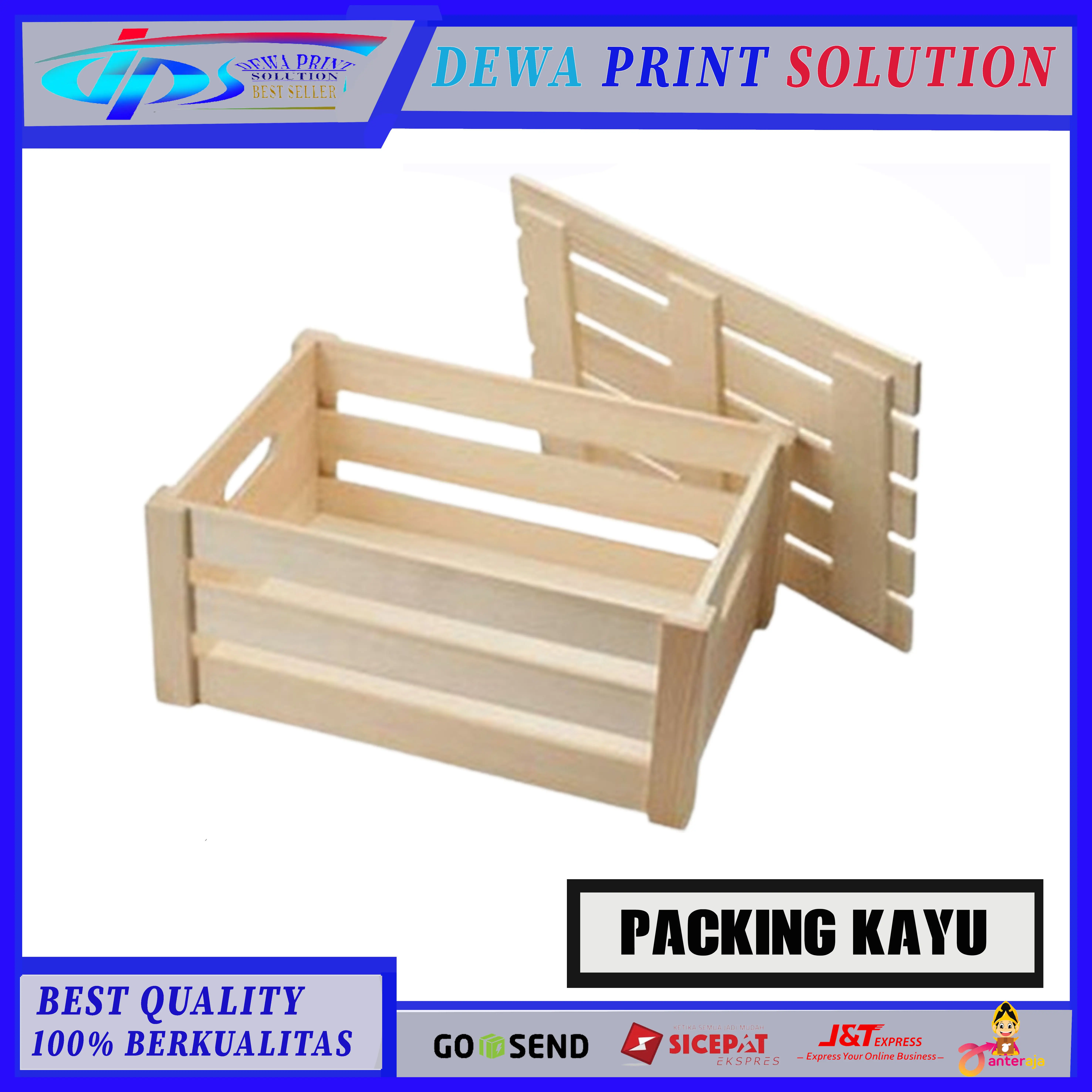 PACKING KAYU UNTUK PRINTER TYPE KECIL BIAR AMAN