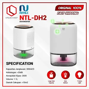 Notale NTL-DH2 Dehumidifier Suvo Air Dryer - Garansi Resmi