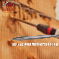 Gambar K55 Mata Bor Bobok Beton Chisel SDS plus adapter type pointed 14x250mm dari MST TOOLS Kota Administrasi Jakarta Barat 2 Tokopedia