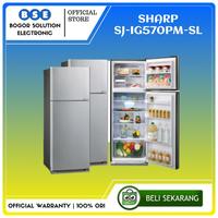 Gambar Kulkas Sharp 2 Pintu J Tech Inverter SJ IG570PM SL 428 liter SJIG570 dari Bogor Solution Electronic Kota Bogor 1 Tokopedia