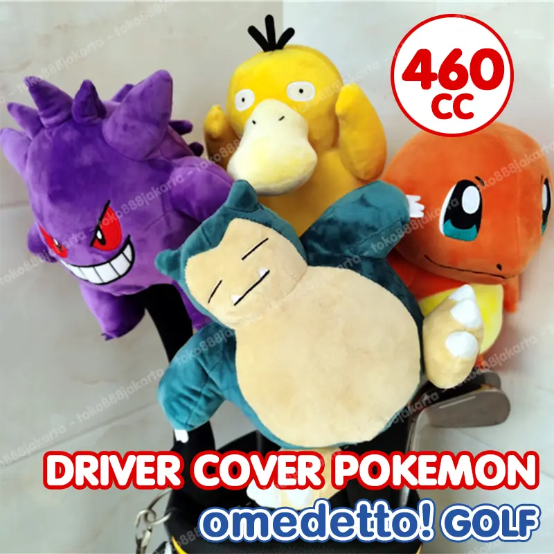 GOLF DRIVER WOOD IRON PUTTER COVER POKEMON PIKACHU HIGH QUALITY