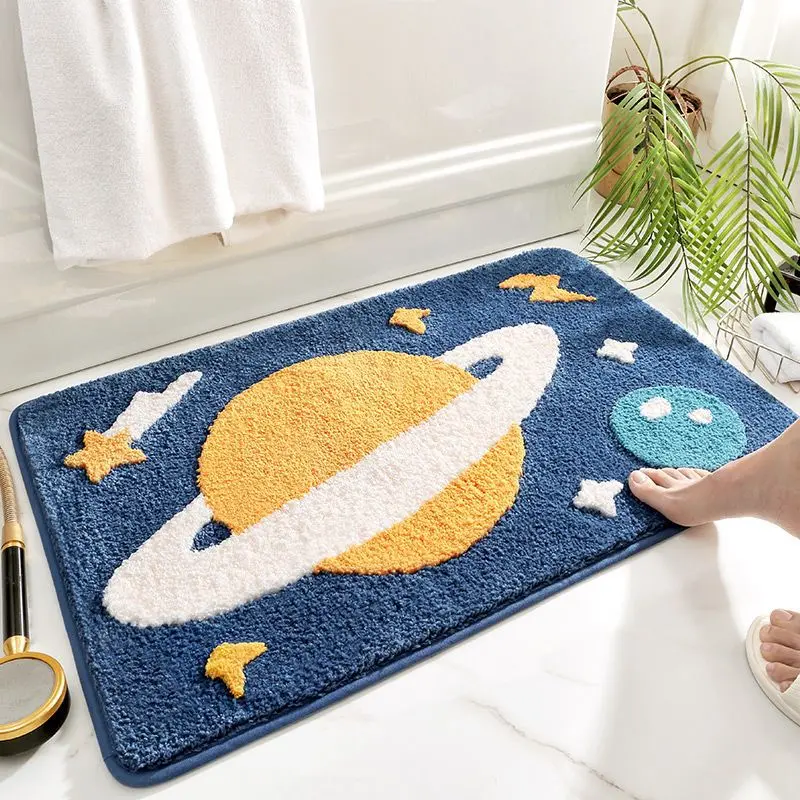 PREMIU Karpet Keset Kain Bulu Tebal Alas Kaki WC Kamar Mandi Anti Slip 0