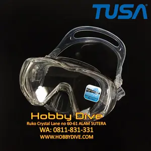 Tusa Mask Triquest M-3001 BK Alat Selam Diving
