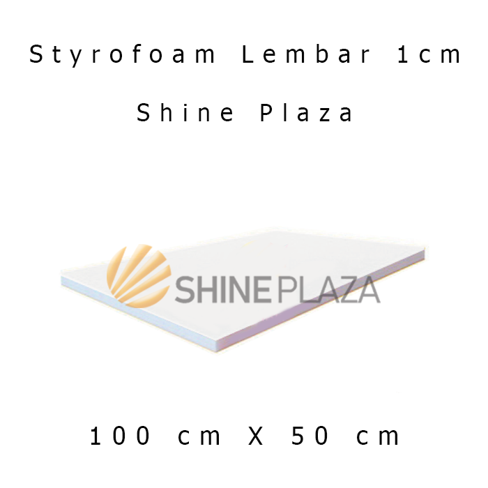 Gambar Styrofoam Lembaran 100x50 Tebal 1cm - Stereofoam Gabus 1 cm Khusus Gosend Instan dari Shine Plaza Kota Bandung Tokopedia
