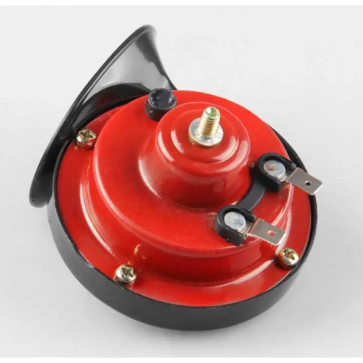 2 PCS Type R 60dB Klakson Keong Mobil Motor Loud Snail Air Horn 12V 3
