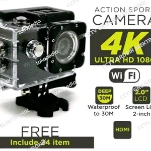 GO PRO CAMERA ACTION 4K WIFI GO PRO ULTRA HD