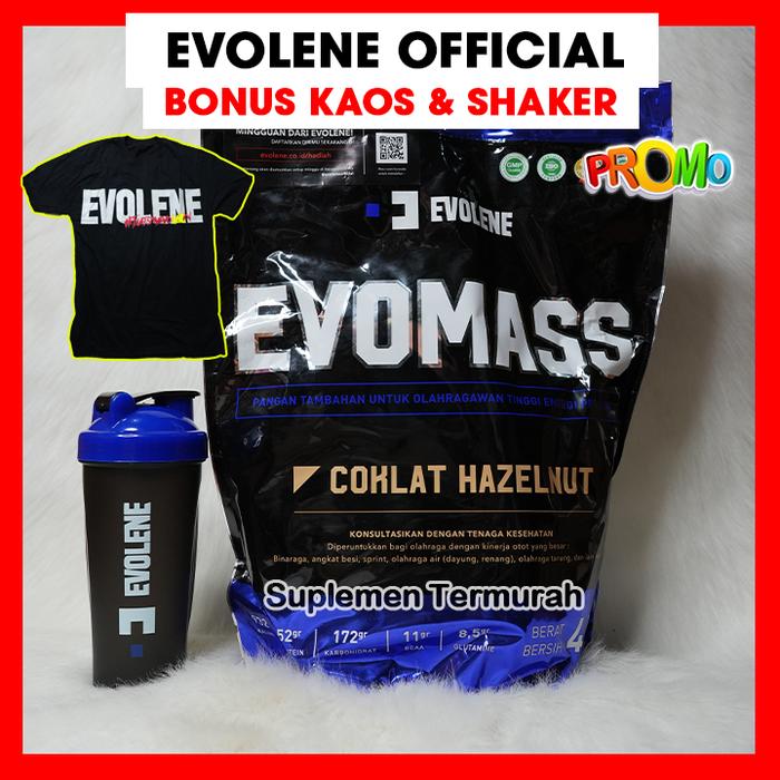 Gambar Evomass 10Lbs COKLAT HAZELNUT Evo Mass Gainer 10 Lbs Lb Hoodie Evolene dari Promo Gojek Suplemen Kota Administrasi Jakarta Barat Tokopedia