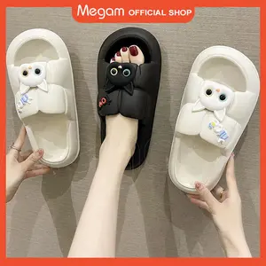 Megam Sendal Elastis Sendal Santai Sandal Korea Jelly Slip On HSN106