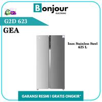 Gambar Kulkas GEA 625 liter G2D 623 Inox GEA G2D 623 Silver Stainless G2D623 dari Bonjour Electronic Official Kota Depok 1 Tokopedia