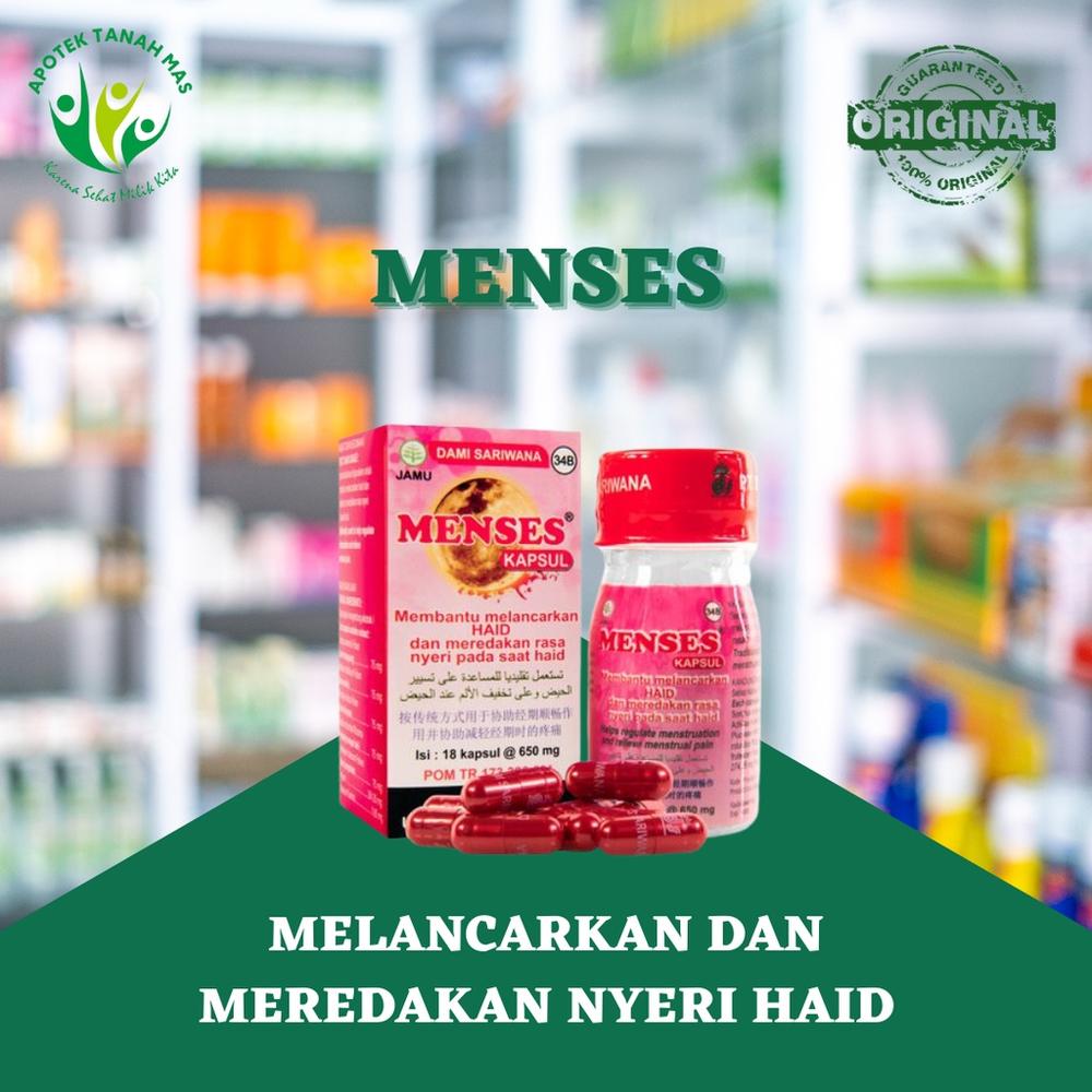 Menses Kapsul Untuk Nyeri dan Melancarkan Haid Datang Bulan